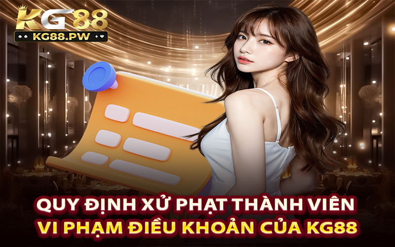 Quy định xử phạt thành viên vi phạm điều khoản của KG88